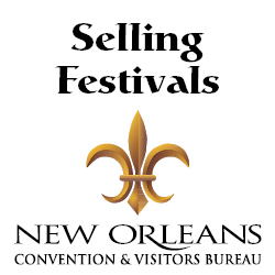 New Orleans Festivals Logo // (c) 2013 TravelAge West